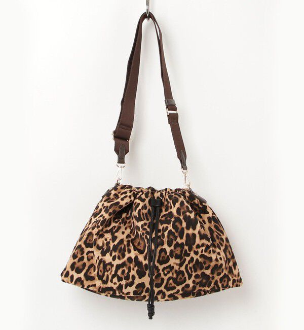 fredy emue「ジャガードショルダードロスト巾着バッグ」|ショルダー・メッセンジャー|