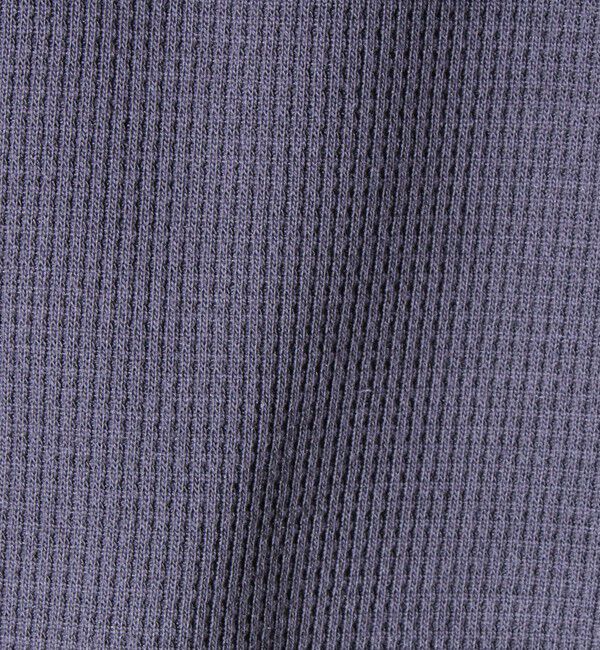 GLOSTER「【レイヤードに最適】【GEVACO】ワッフル素材ロングスリーブTシャツ」|Tシャツ・カットソー|