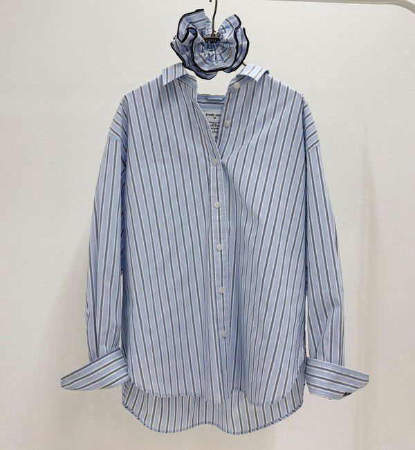 fredy emue「《WEB限定》ベーシックエンブロイダリーシャツ シュシュset」|シャツ・ブラウス|