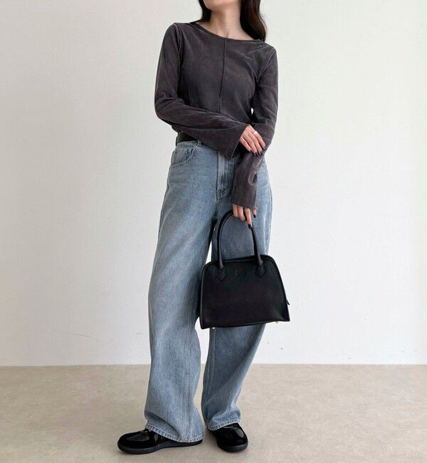 fredy emue「シアーフロッキーフレアスリーブプルオーバー」|Tシャツ・カットソー|