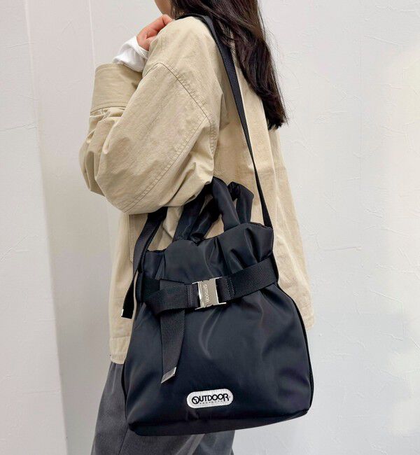 fredy emue「【OUTDOOR PRODUCTS /アウトドアプロダクツ】2wayベルトトートバッグS」|ショルダー・メッセンジャー|