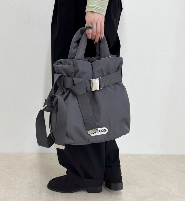 fredy emue「【OUTDOOR PRODUCTS /アウトドアプロダクツ】2wayベルトトートバッグS」|ショルダー・メッセンジャー|