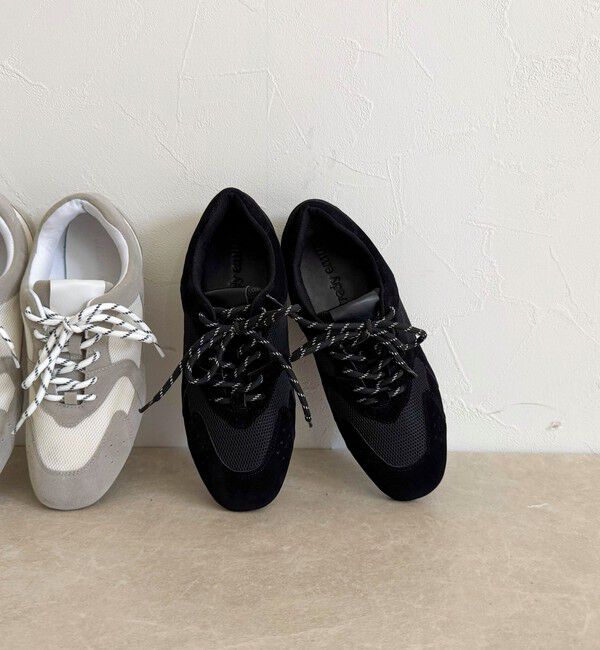 fredy emue「スマートメッシュスニーカー」|スニーカー|ブラック