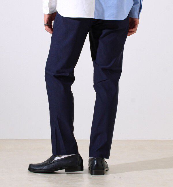 GLOSTER「【大人の美脚パンツ/S～XL展開】ミラクルストレッチ イージーパンツ」|チノ|