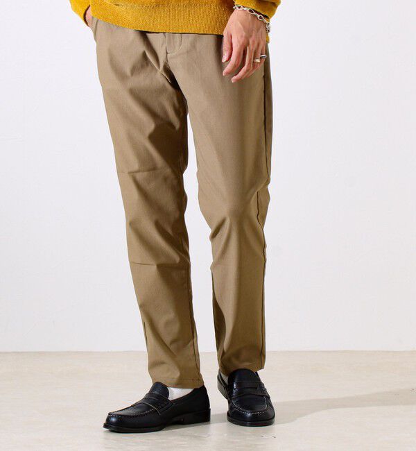 GLOSTER「【大人の美脚パンツ/S～XL展開】ミラクルストレッチ イージーパンツ」|チノ|