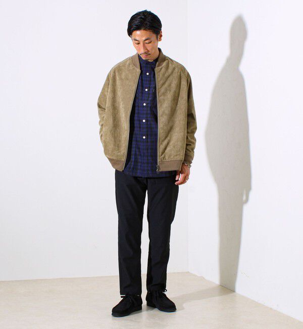 GLOSTER「【大人の美脚パンツ/S～XL展開】ミラクルストレッチ イージーパンツ」|チノ|