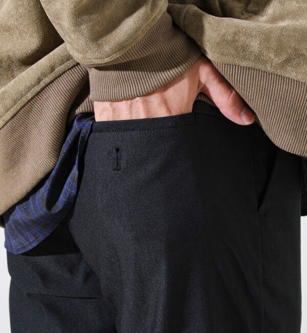 GLOSTER「【大人の美脚パンツ/S～XL展開】ミラクルストレッチ イージーパンツ」|チノ|