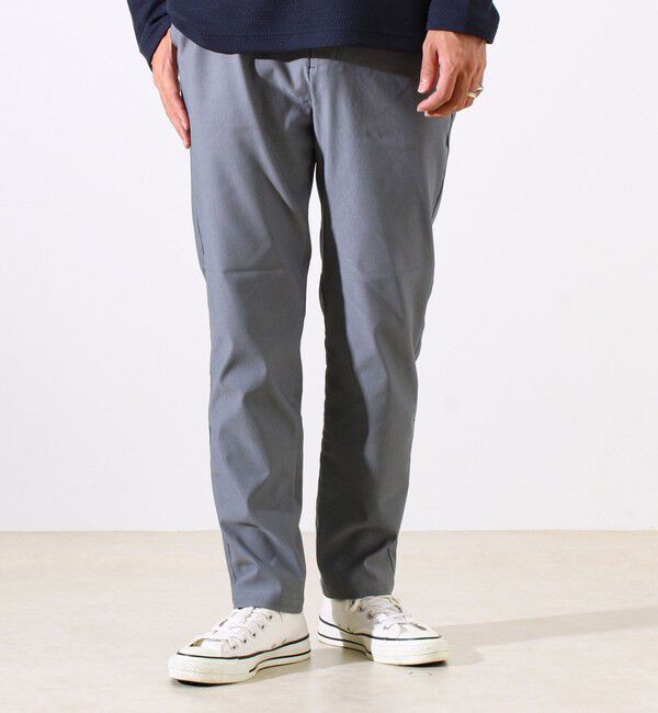 GLOSTER「【大人の美脚パンツ/S～XL展開】ミラクルストレッチ イージーパンツ」|チノ|