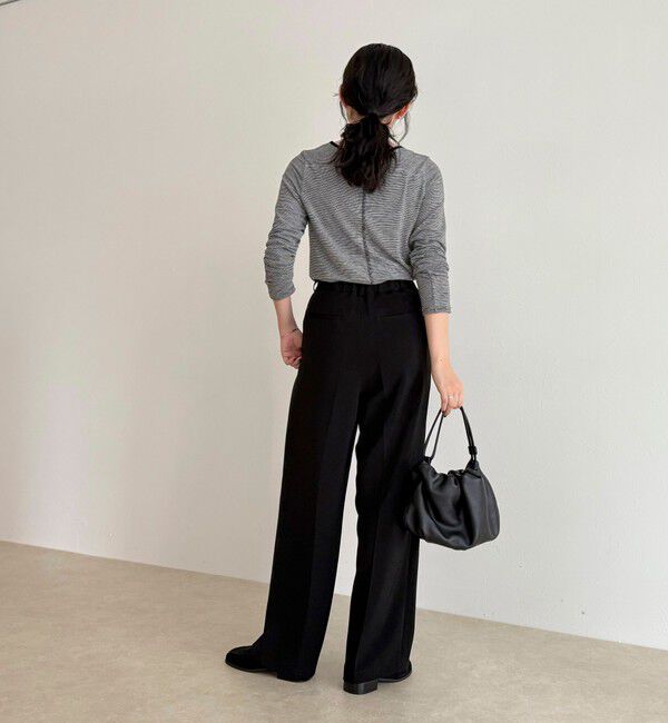 fredy emue「ウールブレンドシアーロンTシャツ」|Tシャツ・カットソー|