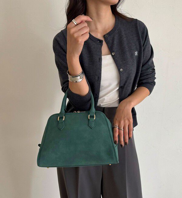 fredy emue「台形ファスナーボストンバッグ」|ショルダー・メッセンジャー|