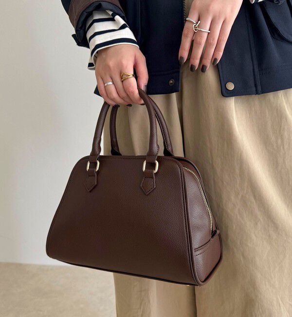 fredy emue「台形ファスナーボストンバッグ」|ショルダー・メッセンジャー|