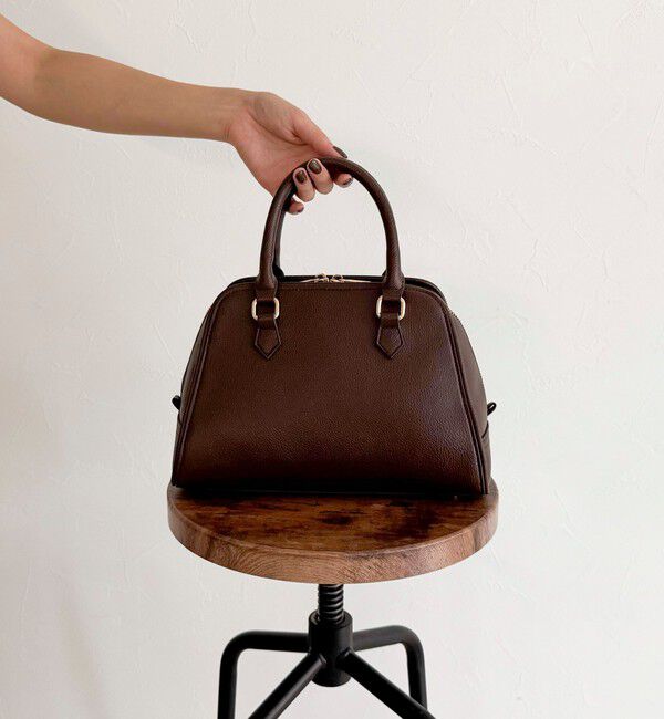 fredy emue「台形ファスナーボストンバッグ」|ショルダー・メッセンジャー|