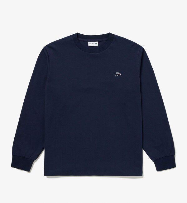 GLOSTER「【LACOSTE/ラコステ】ベーシックロングスリーブTシャツ」|Tシャツ・カットソー|ネイビー