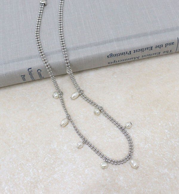 fredy emue「二重ボールパールドットネックレス」|ネックレス|