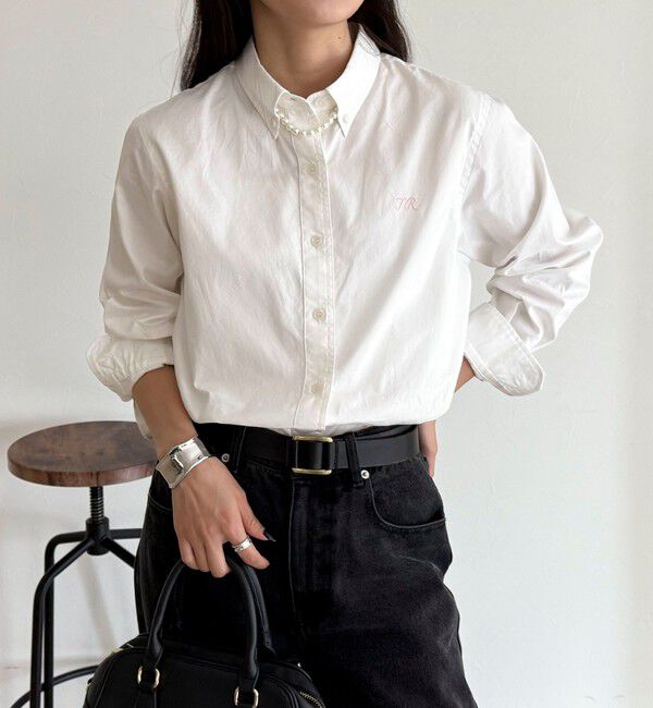 fredy emue「オックスコンパクトシャツ」|シャツ・ブラウス|オフホワイト