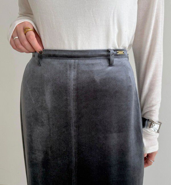 fredy emue「ベロアタイトスカート」|スカート|