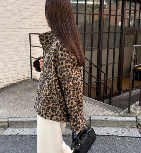 fredy emue「ループシャギースタンドカラーコート」|その他|