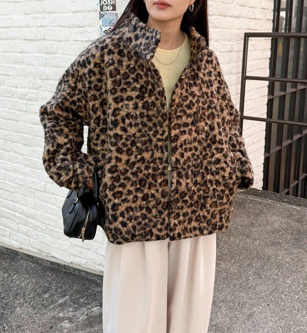 fredy emue「ループシャギースタンドカラーコート」|その他|