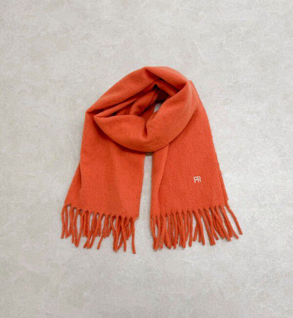 fredy emue「ライトブークレ無地マフラー45」|マフラー|