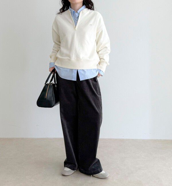 fredy emue「ハーフジップ裏毛スウェット」|スウェット・ジャージ|