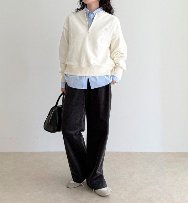 fredy emue「ハーフジップ裏毛スウェット」|スウェット・ジャージ|