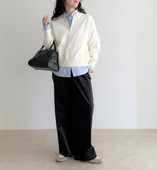 fredy emue「ハーフジップ裏毛スウェット」|スウェット・ジャージ|