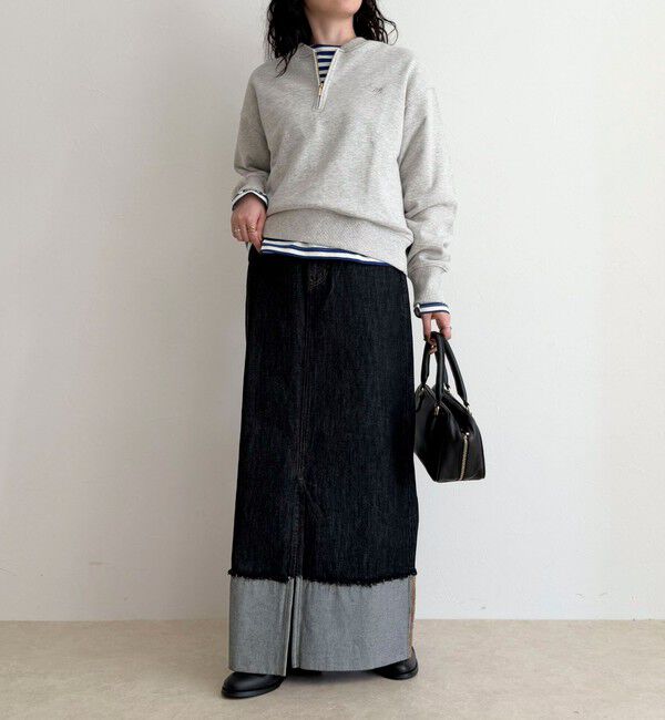 fredy emue「ハーフジップ裏毛スウェット」|スウェット・ジャージ|