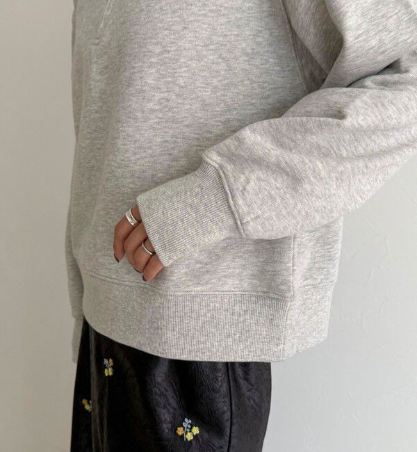 fredy emue「ハーフジップ裏毛スウェット」|スウェット・ジャージ|