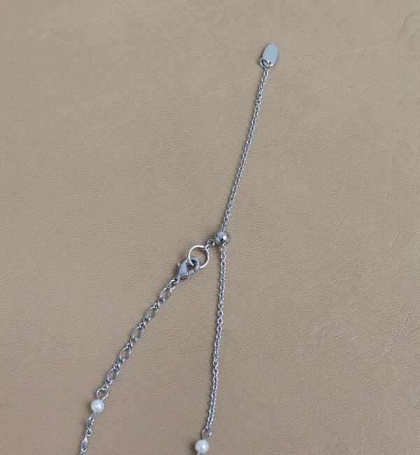 fredy emue「プチパール&times;チェーンロングネックレス」|ネックレス|