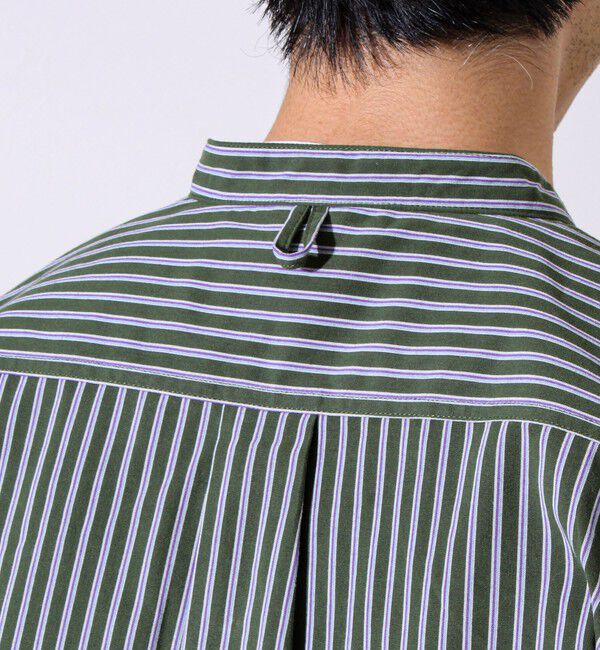 GLOSTER「【GEVACO/ゲバコ】起毛バンドカラーシャツ」|シャツ・ブラウス|