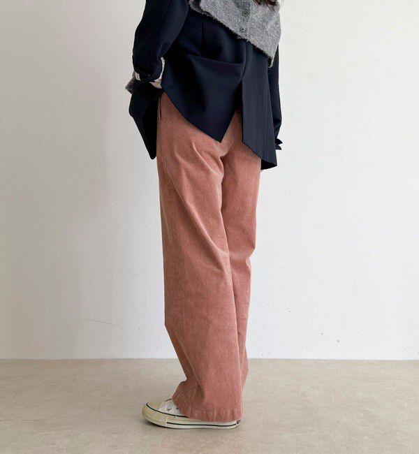 fredy emue「コーデュロイストレートパンツ」|チノ|