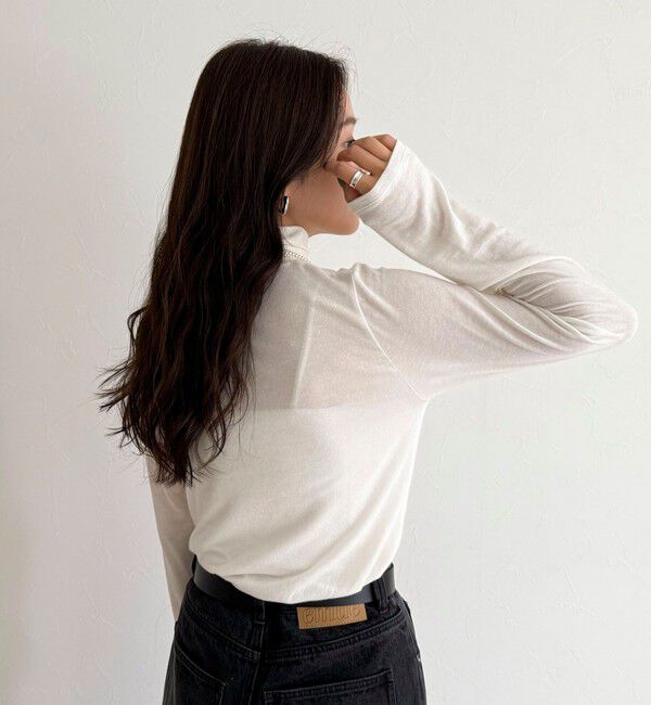 fredy emue「ウールブレンドシアータートルプルオーバー」|ニット・セーター|