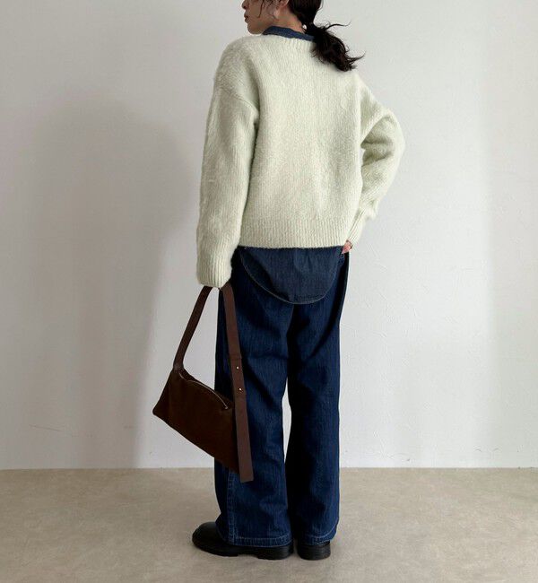 fredy emue「ふわふわ起毛ニットカーディガン」|カーディガン|