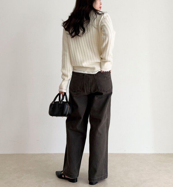 fredy emue「コットンツイルストレートパンツ」|チノ|