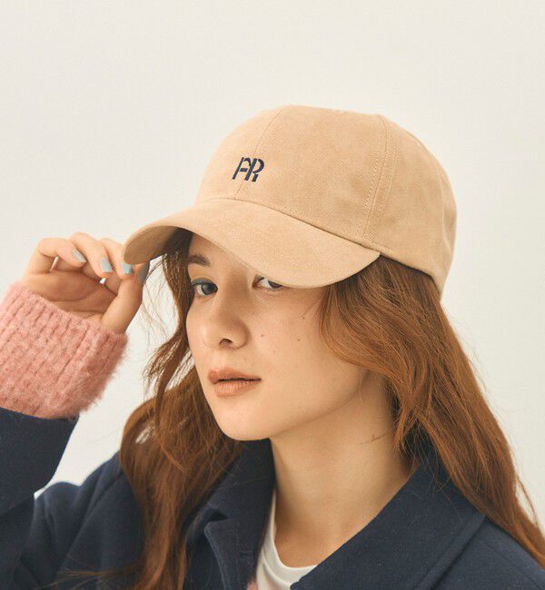 fredy emue「FRフェイクスエードキャップ」|キャップ・キャスケット|ベージュ