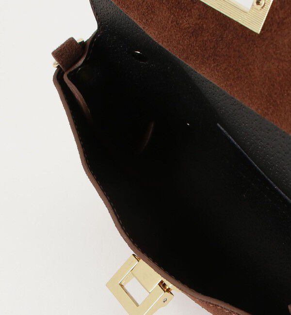 fredy emue「【AULENTTI/オーレンティ】スエードチェーンポシェットバッグ」|ショルダー・メッセンジャー|