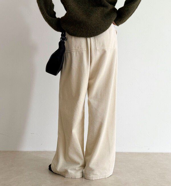 fredy emue「コーデュロイドロストイージーパンツ」|チノ|