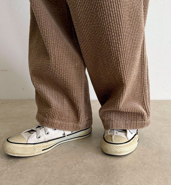 fredy emue「コーデュロイドロストイージーパンツ」|チノ|
