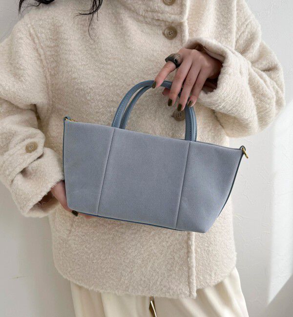 fredy emue「フェイクスエードミニトートバッグ」|ショルダー・メッセンジャー|