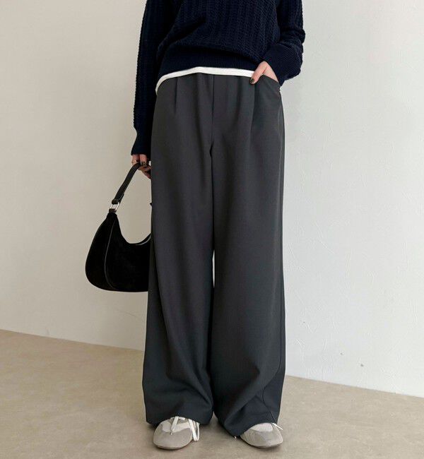 fredy emue「ウールライク5ポケイージーパンツ」|チノ|