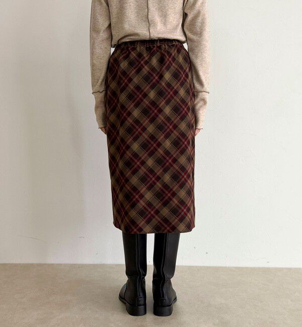 fredy emue「チェックミディスカート」|スカート|