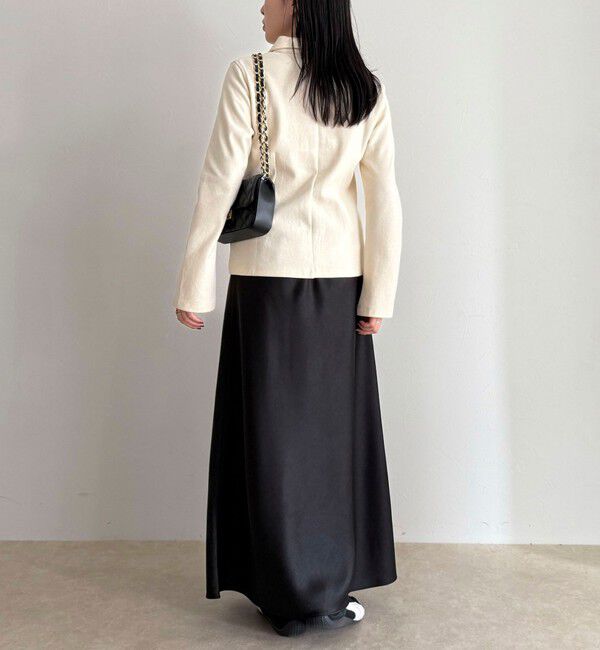 fredy emue「ヘビーサテンバイアススカート」|スカート|