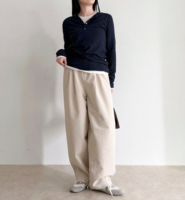 fredy emue「シアーテレコヘンリーネックプルオーバー」|Tシャツ・カットソー|