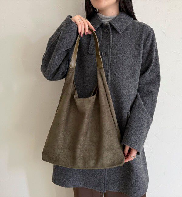 fredy emue「フェイクスエードトライアングルバッグ」|トートバッグ|