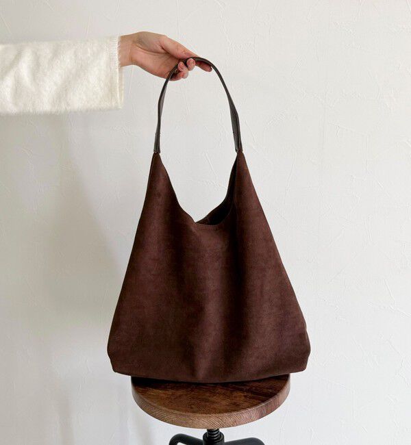 fredy emue「フェイクスエードトライアングルバッグ」|トートバッグ|