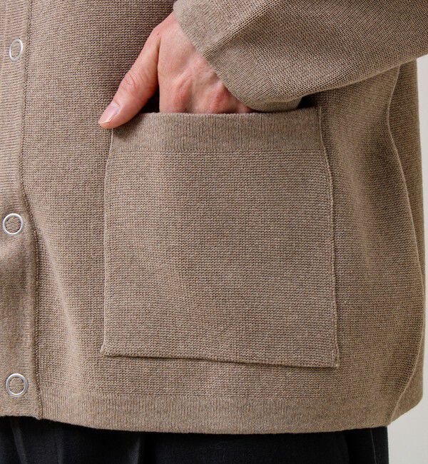 GLOSTER「【品よく羽織れる】COACH KNITカーデ」|カーディガン|