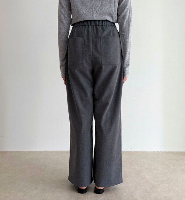 fredy emue「TRイージーセミワイドパンツ」|チノ|