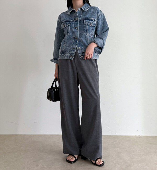 fredy emue「TRイージーセミワイドパンツ」|チノ|