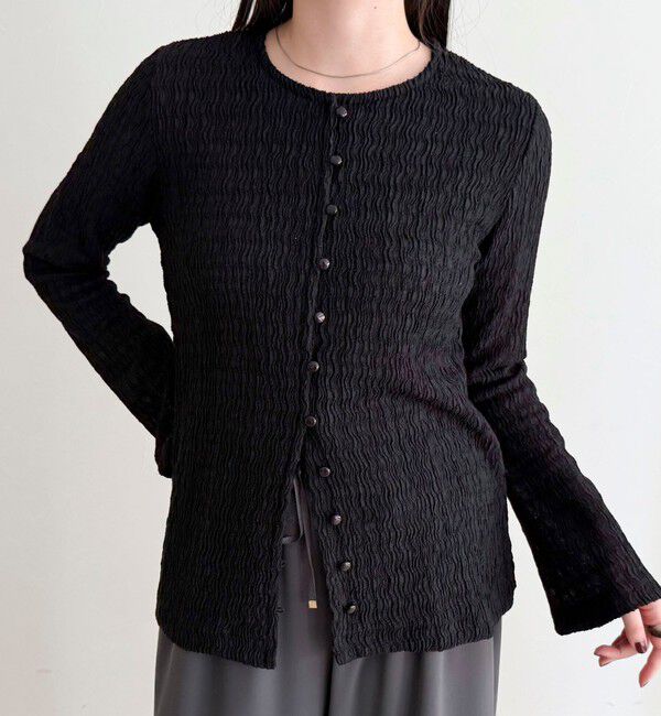 fredy emue「シャーリングカットブラウス」|Tシャツ・カットソー|