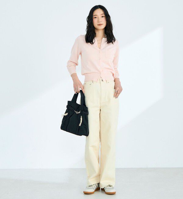 fredy emue「FR刺繍コットン混BASICカーディガン」|カーディガン|